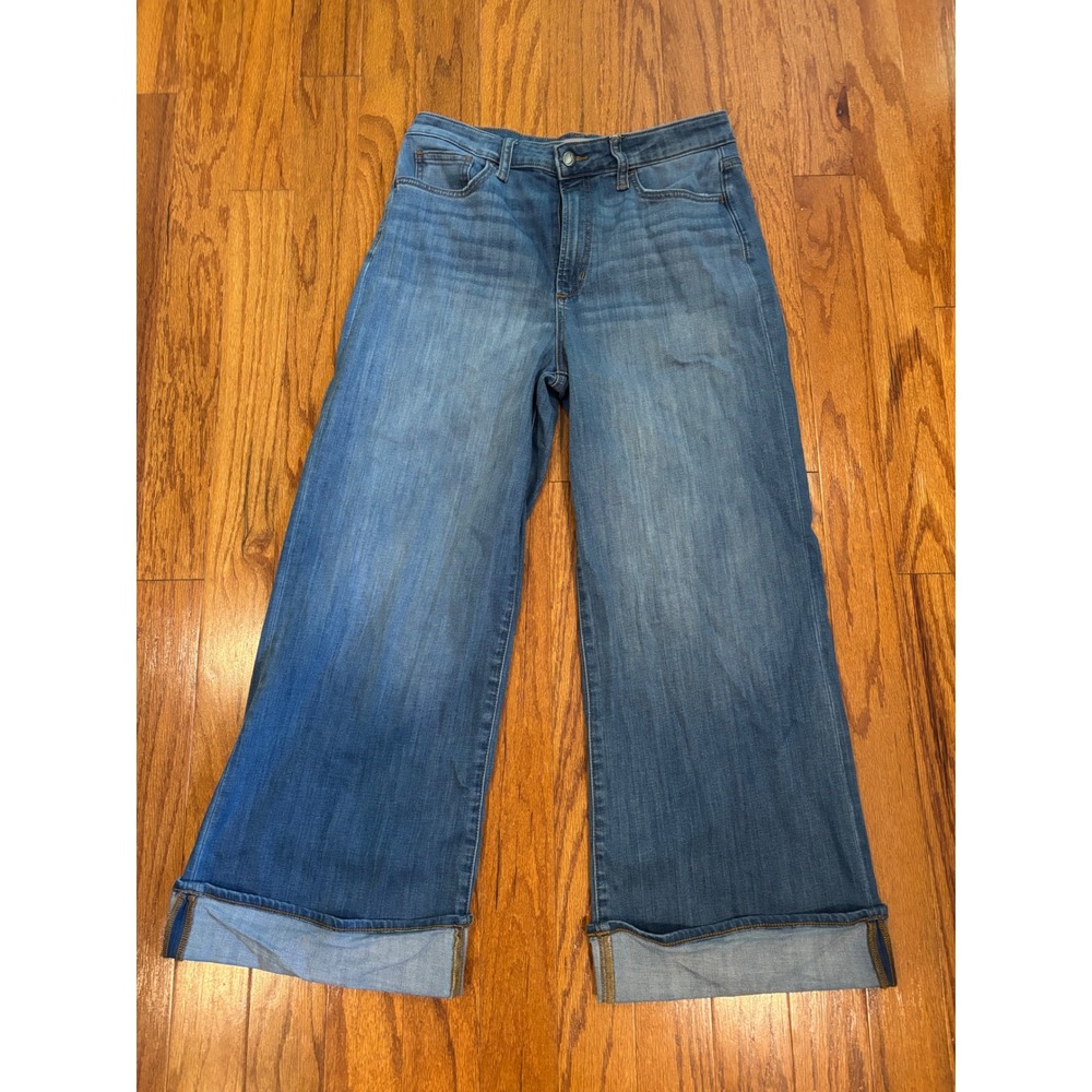 Joes Medium Wash Wide‎ Leg Ankle Jeans Size 30